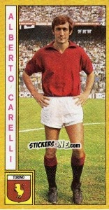 Sticker Alberto Carelli - Calciatori 1969-1970 - Panini