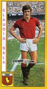 Cromo Claudio Sala - Calciatori 1969-1970 - Panini