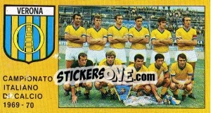 Figurina Squadra - Calciatori 1969-1970 - Panini