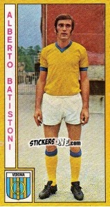 Cromo Alberto Batistoni - Calciatori 1969-1970 - Panini