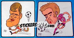 Sticker Capello / Chiarugi - Calciatori 1969-1970 - Panini