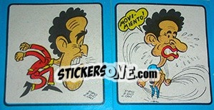 Cromo Helenio Herrera / Heriberto Herrera - Calciatori 1969-1970 n. 267 - Panini