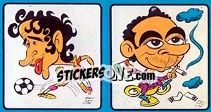 Sticker Peiro / Pesaola - Calciatori 1969-1970 n. 270 - Panini