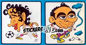 Sticker Peiro / Pesaola - Calciatori 1969-1970 - Panini