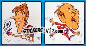 Sticker Prati / Pugliese - Calciatori 1969-1970 - Panini