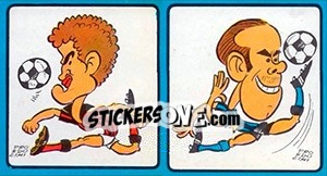 Sticker Sormani / Suarez - Calciatori 1969-1970 n. 275 - Panini