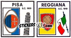 Cromo Scudetto Pisa / Reggiana