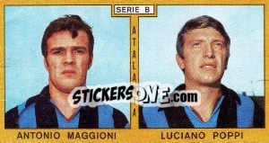 Figurina Maggioni / Poppi - Calciatori 1969-1970 - Panini