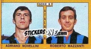 Cromo Novellini / Mazzanti - Calciatori 1969-1970 - Panini