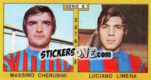Sticker Cherubini / Limena - Calciatori 1969-1970 - Panini