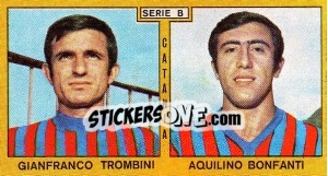 Sticker Trombini / Bonfanti - Calciatori 1969-1970 n. 303 - Panini