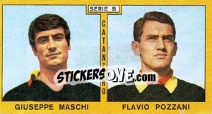 Sticker Maschi / Pozzani - Calciatori 1969-1970 - Panini