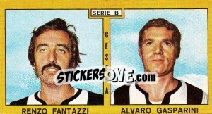 Sticker Fantazzi / Gasparini - Calciatori 1969-1970 n. 314 - Panini