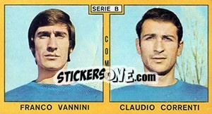 Sticker Vannini / Correnti - Calciatori 1969-1970 n. 320 - Panini