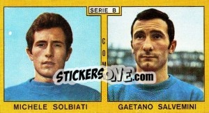 Cromo Solbiati / Valvemini - Calciatori 1969-1970 - Panini