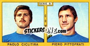 Sticker Ciclitira / Pittofrati - Calciatori 1969-1970 n. 322 - Panini