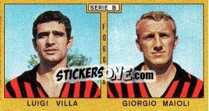 Cromo Villa / Maioli - Calciatori 1969-1970 - Panini