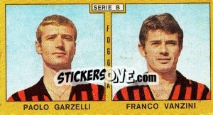 Sticker Garzelli / Vanzini - Calciatori 1969-1970 n. 327 - Panini