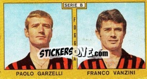 Figurina Garzelli / Vanzini - Calciatori 1969-1970 - Panini