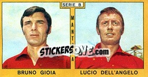 Sticker Gioia / Dell'Angelo - Calciatori 1969-1970 n. 344 - Panini