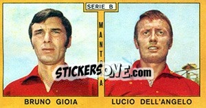 Figurina Gioia / Dell'Angelo - Calciatori 1969-1970 - Panini