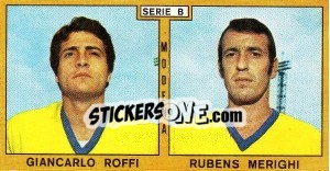 Cromo Roffi / Merighi - Calciatori 1969-1970 - Panini