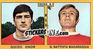Figurina Onor / Magaraggia - Calciatori 1969-1970 - Panini