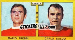 Cromo Trebbi / Soldo - Calciatori 1969-1970 - Panini