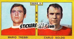 Sticker Trebbi / Soldo - Calciatori 1969-1970 n. 355 - Panini