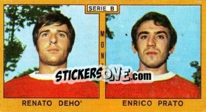 Sticker Dehò / Prato - Calciatori 1969-1970 - Panini