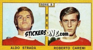 Sticker Strada / Caremi - Calciatori 1969-1970 - Panini