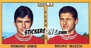 Sticker Nimis / Mazzia - Calciatori 1969-1970 n. 361 - Panini