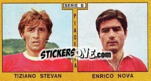 Sticker Stevan / Nova - Calciatori 1969-1970 - Panini