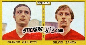 Cromo Galletti / Zanon - Calciatori 1969-1970 - Panini