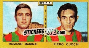 Figurina Marinai / Cucchi - Calciatori 1969-1970 - Panini