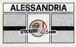 Figurina Scudetto Alessandria - Calciatori 1969-1970 - Panini