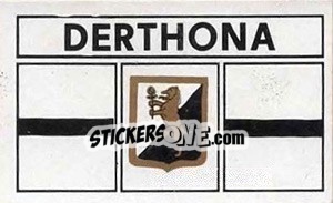 Sticker Scudetto Derthona - Calciatori 1969-1970 - Panini