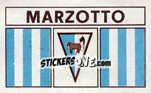 Sticker Scudetto Marzotto - Calciatori 1969-1970 n. 412 - Panini