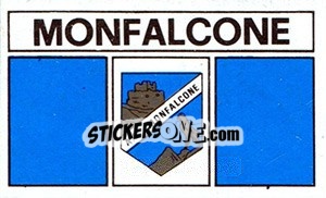 Sticker Scudetto Monfalcona - Calciatori 1969-1970 - Panini