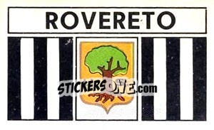 Cromo Scudetto Rovereto - Calciatori 1969-1970 - Panini
