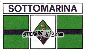 Sticker Scudetto Sottomarina - Calciatori 1969-1970 - Panini