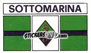 Cromo Scudetto Sottomarina - Calciatori 1969-1970 - Panini