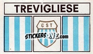 Sticker Scudetto Trevigliese - Calciatori 1969-1970 - Panini