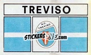 Sticker Scudetto Treviso - Calciatori 1969-1970 - Panini