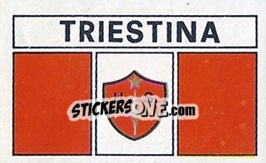 Sticker Scudetto Triestina - Calciatori 1969-1970 - Panini