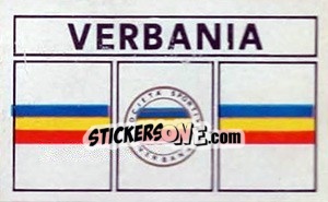 Cromo Scudetto Verbania - Calciatori 1969-1970 - Panini