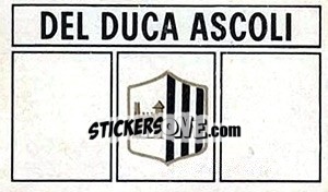 Figurina Scudetto Ascoli - Calciatori 1969-1970 n. 428 - Panini