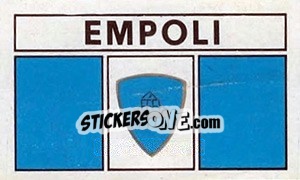 Sticker Scudetto Empoli - Calciatori 1969-1970 - Panini