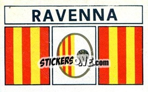 Sticker Scudetto Ravenna - Calciatori 1969-1970 - Panini