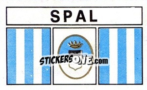 Sticker Scudetto S.P.A.L. - Calciatori 1969-1970 n. 439 - Panini